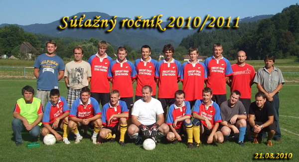 Súťažný ročník futbalového odddielu 2010/2011