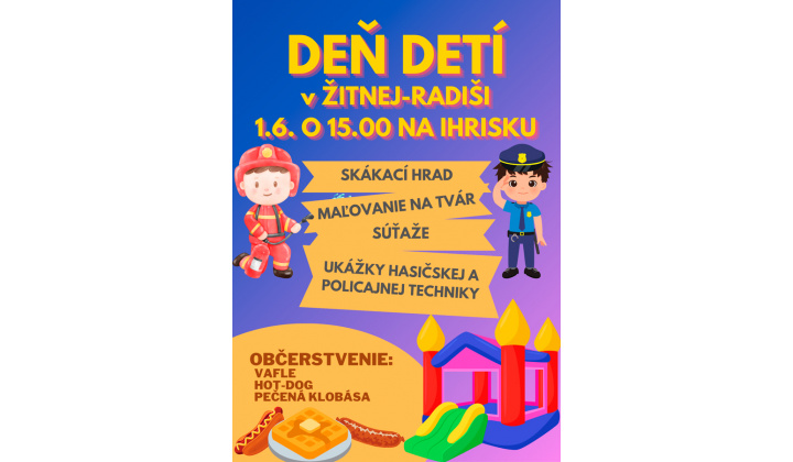 Fotka pre článok Deň detí v Žitnej-Radiši