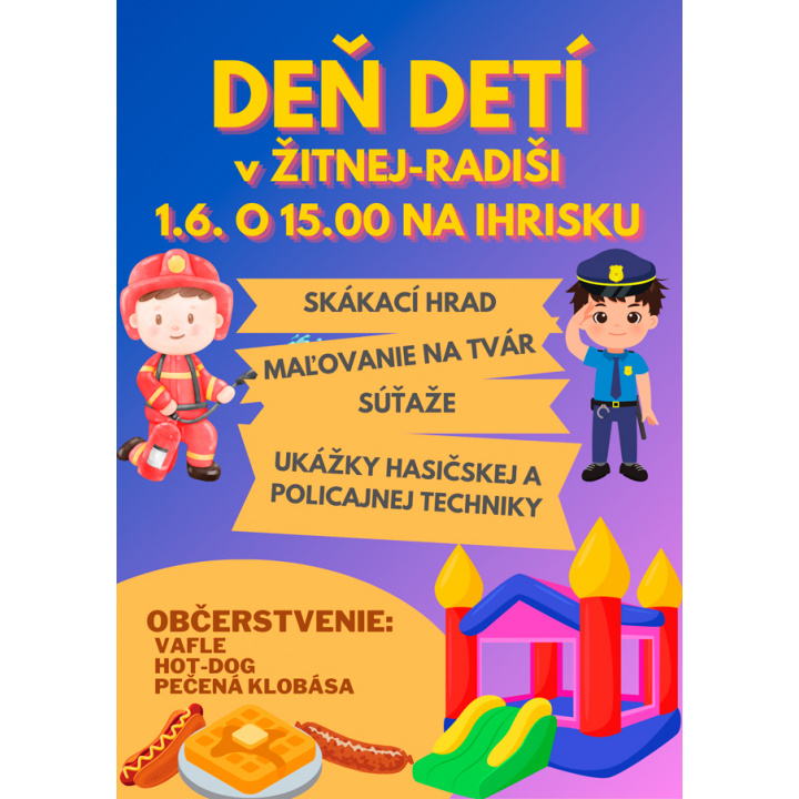 Menšia fotka pre článok Deň detí v Žitnej-Radiši
