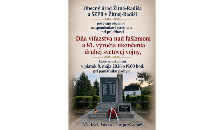 Fotka pre článok Deň víťazstva nad fašizmom - spomienka