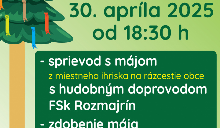 Stavanie mája 2025