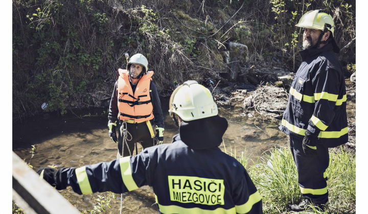 HASIČI: Protipovodňové okrskové taktické cvičenie Žitná-Radiša 2026