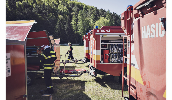 HASIČI: Protipovodňové okrskové taktické cvičenie Žitná-Radiša 2026