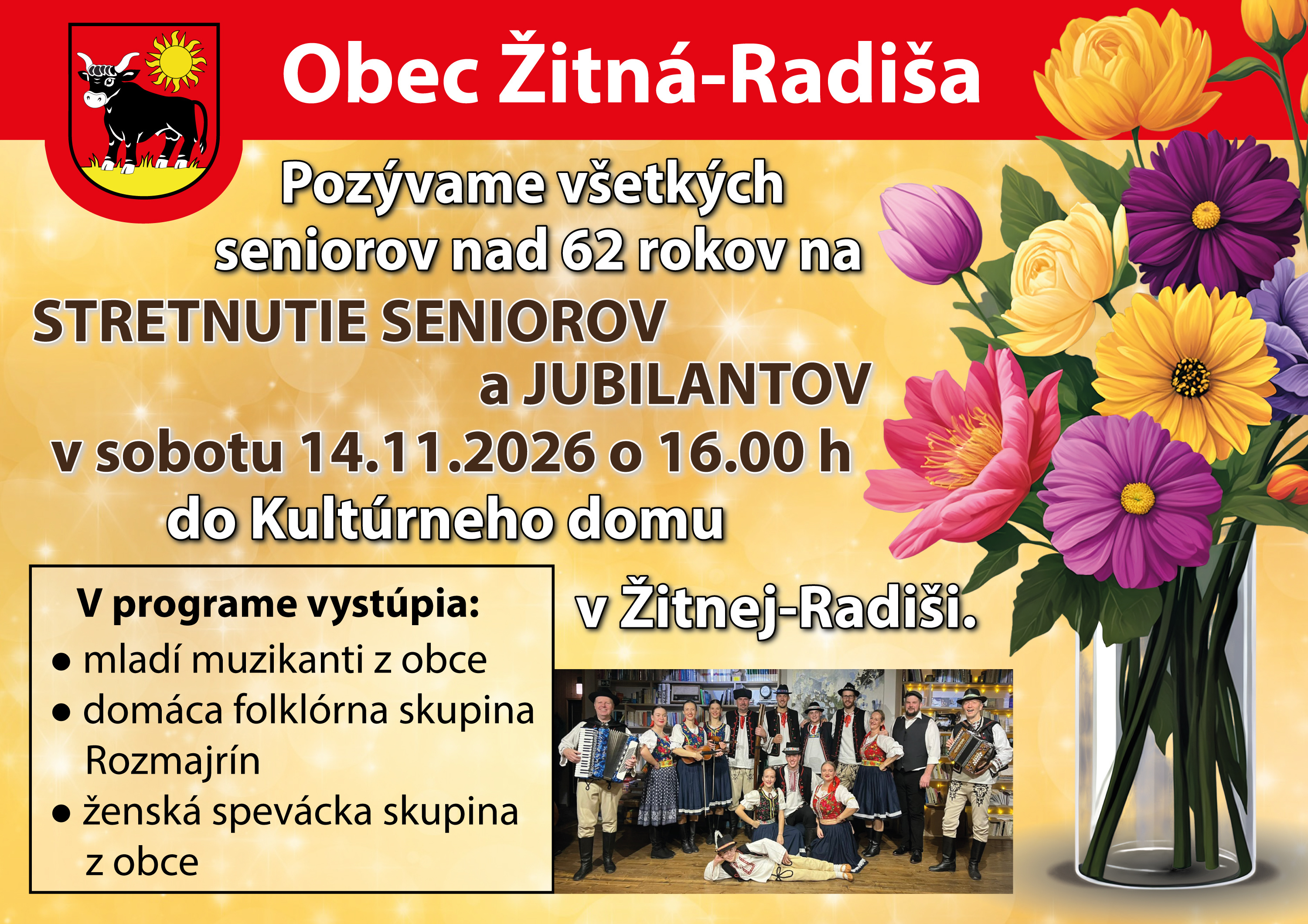 Stretnutie seniorov a jubilantov 2026