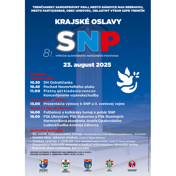 Menšia fotka pre článok Krajské oslavy 81. výročia SNP
